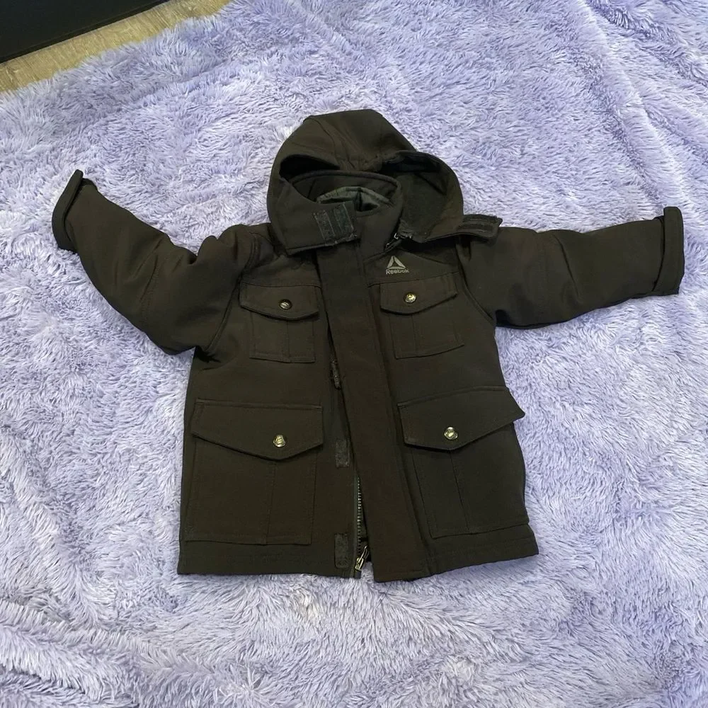 Reebok‎ Toddler 2-1 Black Jacket size 4t